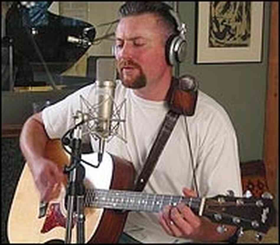 Scott Linebrink plays guitar.