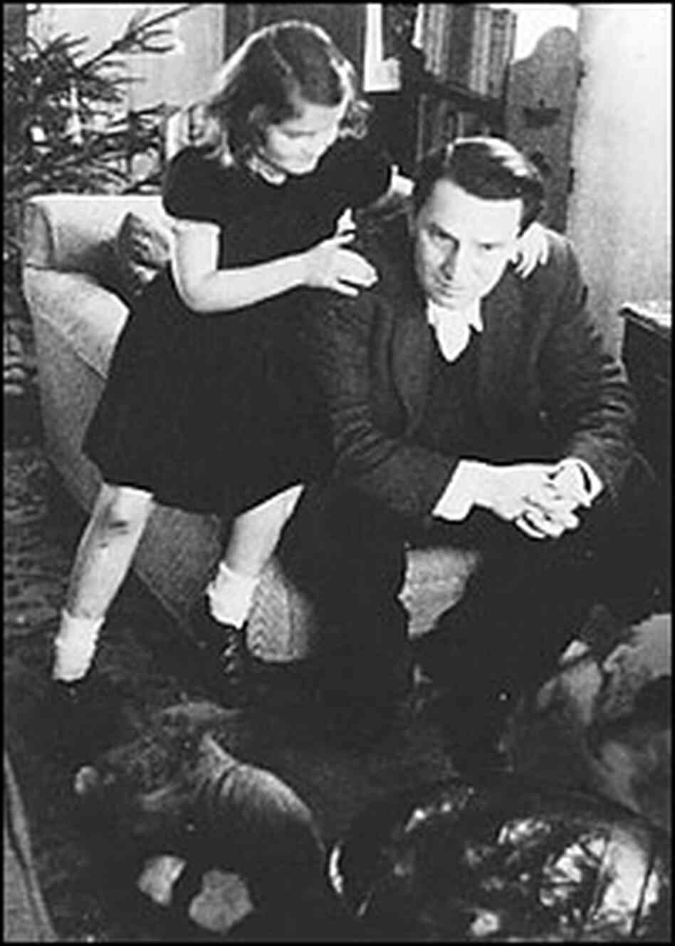 Madeleine Albright (nee Korbel) and her father Josef Korbel in 1943 Madeleine Albright (nee Korbel) and her father Josef Korbel in 1943