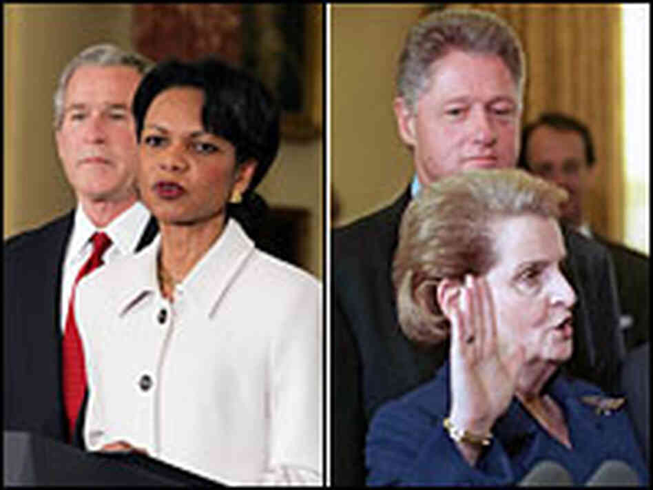 Condoleezza Rice and Madeleine Albright Condoleezza Rice and Madeleine Albright