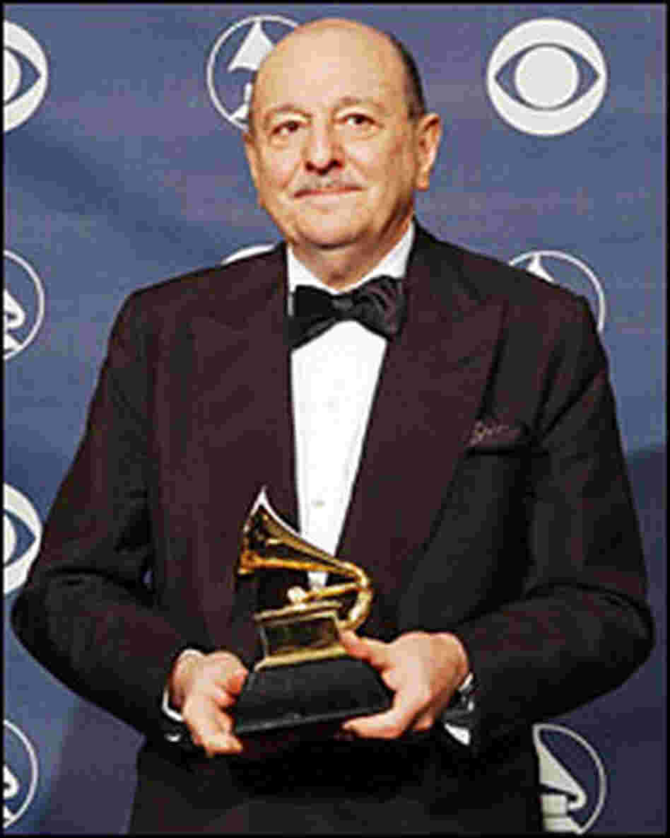 Arif Mardin poses backstage at the Grammy Awards in 2003 Arif Mardin poses backstage at the Grammy Awards in 2003
