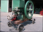 A hit and miss engine