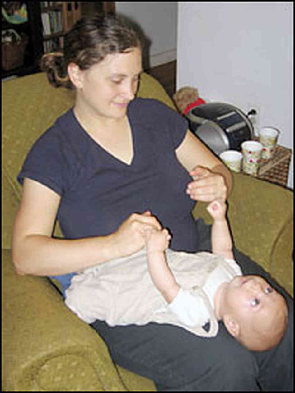 Owen Danyo, with his mother Marguerite Stabosz, suffered brain damage before he was born Owen Danyo, with his mother Marguerite Stabosz, suffered brain damage before he was born