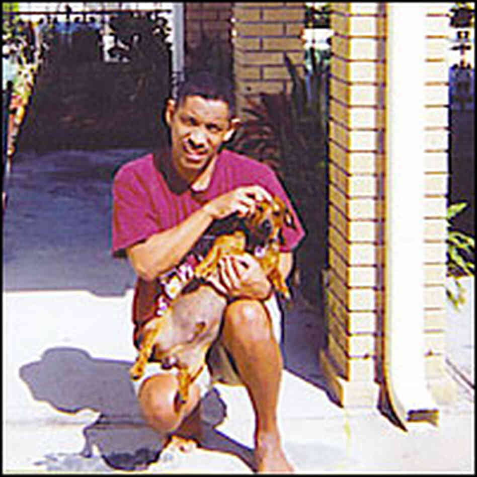 Ronald Madison, with one of his family's dogs, died after being shot on the Danziger Bridge. Ronald Madison, with one of his family's dogs, died after being shot on the Danziger Bridge.