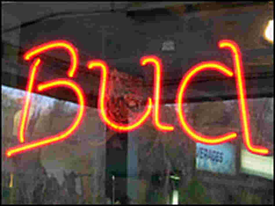 The sign at Buzzy's Country Store -- where diehard fans of the 10-ounce Budweisers gather The sign at Buzzy's Country Store -- where diehard fans of the 10-ounce Budweisers gather