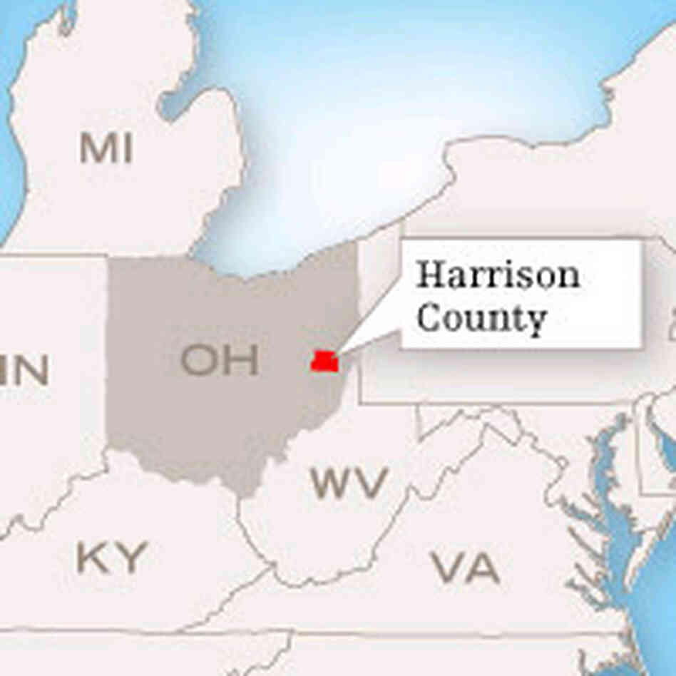 Harrison County map Harrison County map