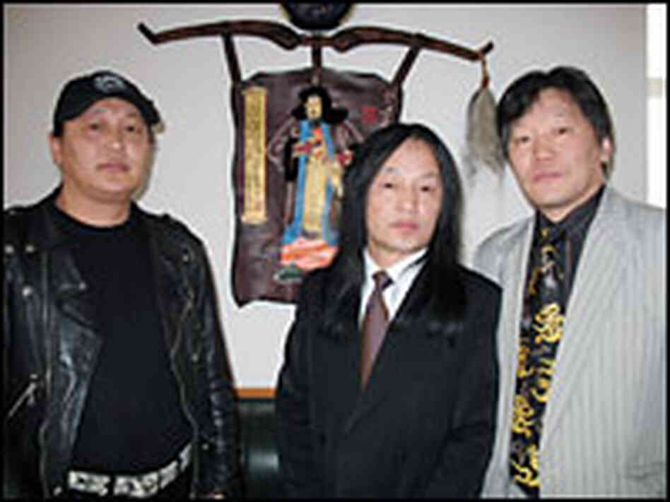 The creators of the Genghis Khan rock opera The creators of the Genghis Khan rock opera