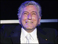 Tony Bennett appears onstage earlier this month at Hollywood's Kodak Theatre during a show celebrating his 80th birthday.