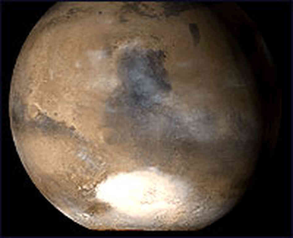 A November 2006 view of Mars.
