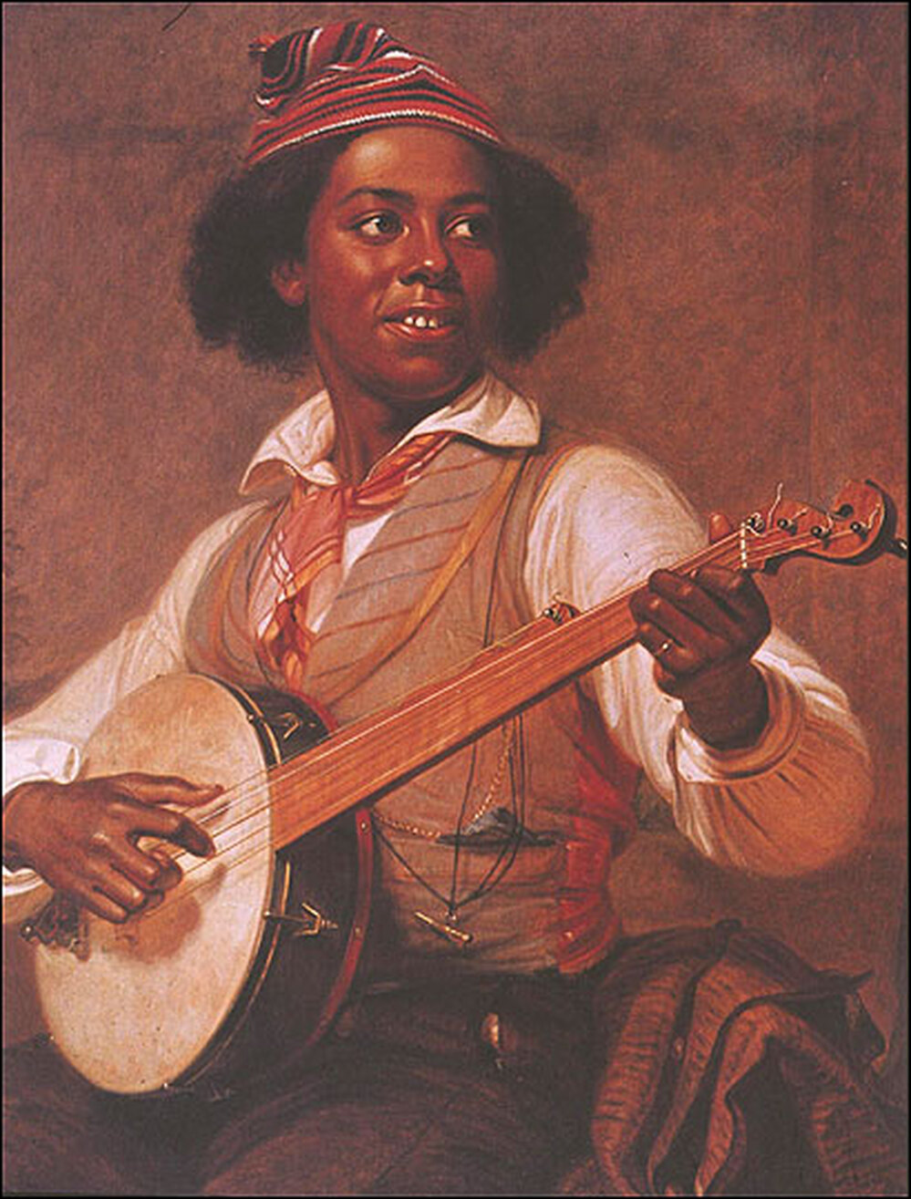 The Banjo Player, a painting by William Sydney Mount.