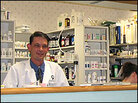 Baltimore has set up a response center to help pharmacists like John Bullinger. Baltimore has set up a response center to help pharmacists like John Bullinger.