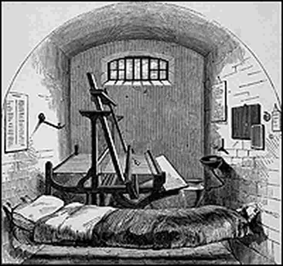 Pentonville separate cell. Pentonville separate cell.