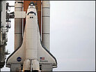 Space shuttle Discovery sits on launch pad 39B at the Kennedy Space Center in Cape Canaveral, Fla. Space shuttle Discovery sits on launch pad 39B at the Kennedy Space Center in Cape Canaveral, Fla.
