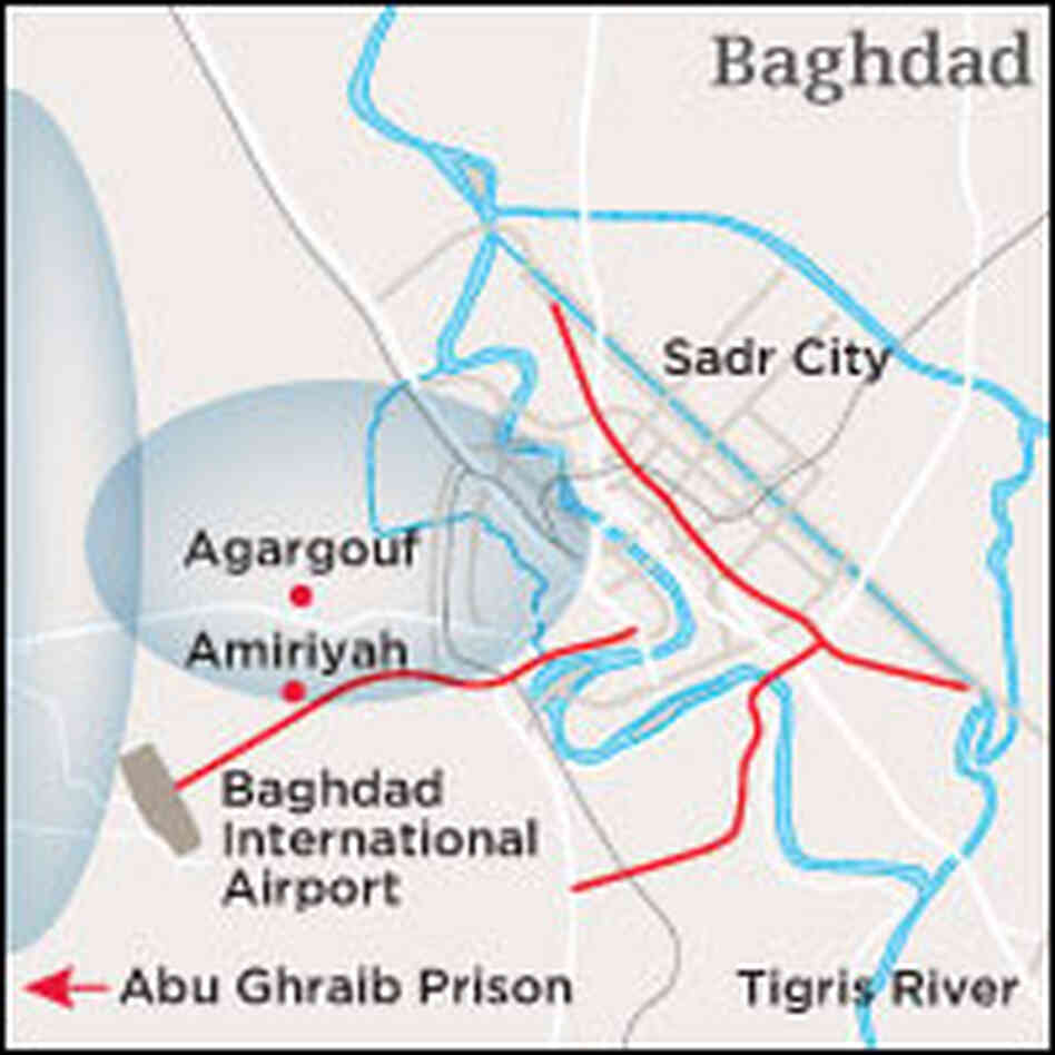 Map of Baghdad