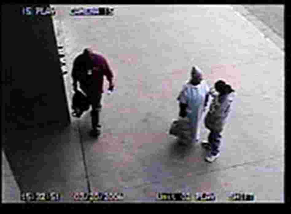 Mission worker Regina Chambers meets Reyes at the entrance and convinces her to come inside. Mission worker Regina Chambers meets Reyes at the entrance and convinces her to come inside.