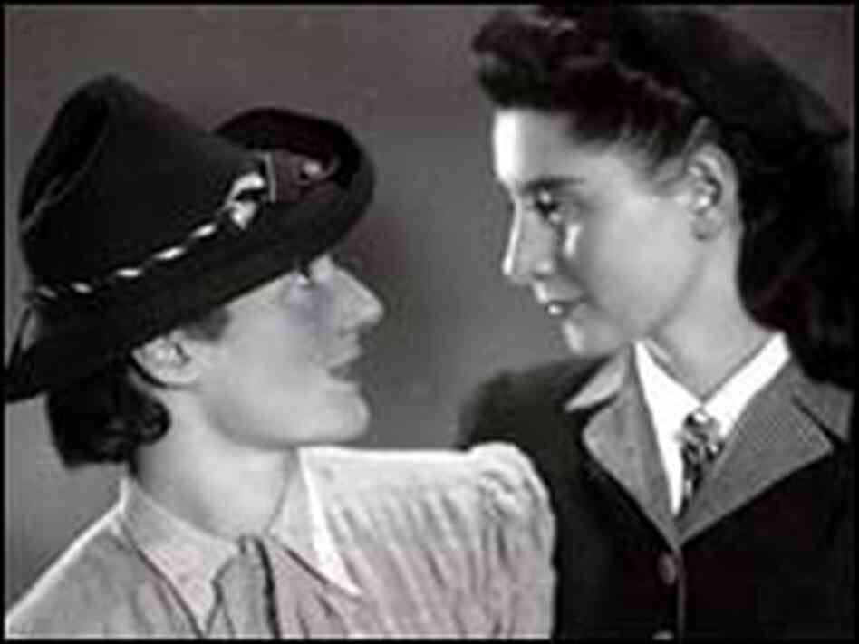 Sala Garncarz (left), pictured with Ala Gertner Sala Garncarz (left), pictured with Ala Gertner