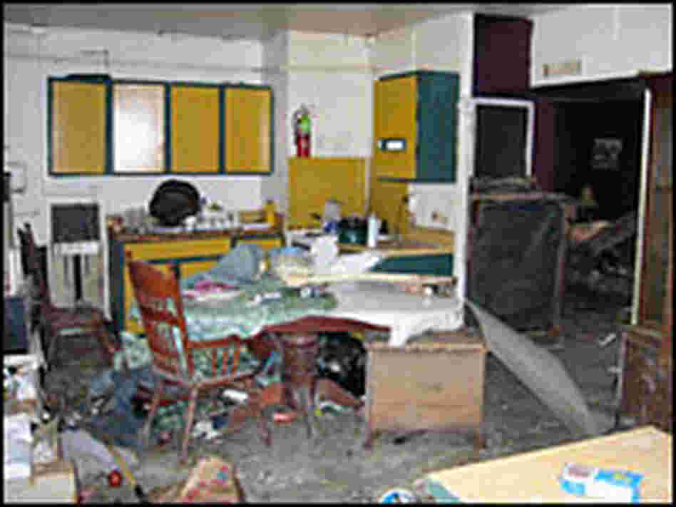 The interior of a unit at the St. Bernard project