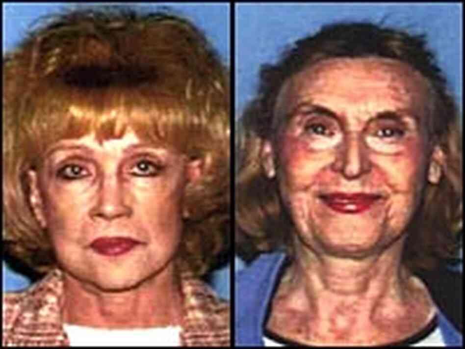Booking photos for Helen Golay, left, and Olga Rutterschmidt Booking photos for Helen Golay, left, and Olga Rutterschmidt