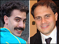 Mr. Vassilenko recieved considerable American exposure while responding to Borat.