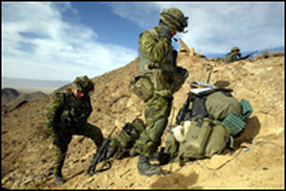 Soldier in Afghanistan searches for Taliban Soldier in Afghanistan searches for Taliban