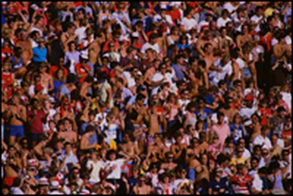 Crowd of people Crowd of people