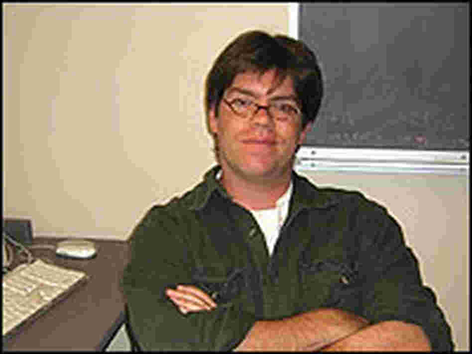 Albion Lawrence, a Brandeis University string theorist. Albion Lawrence, a Brandeis University string theorist.
