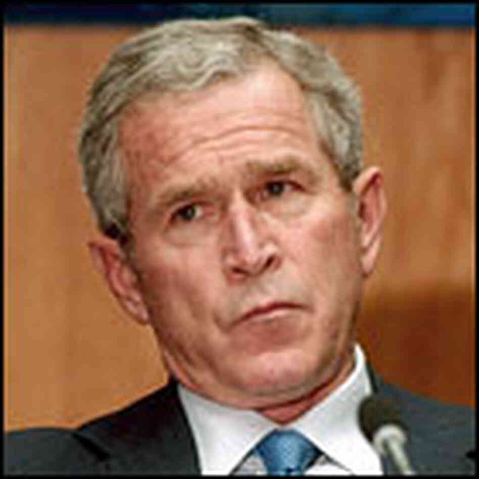 President Bush at FEMA headquarters in Sept. 2005 President Bush at FEMA headquarters in Sept. 2005