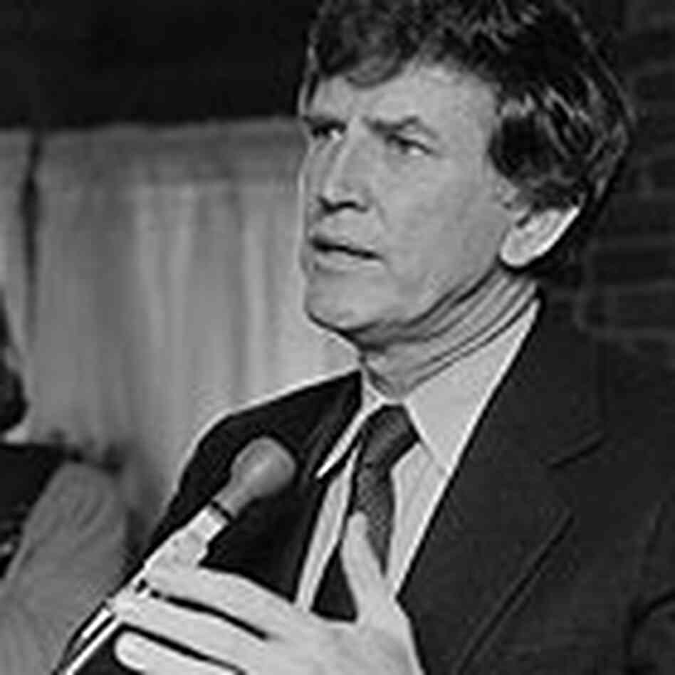 Gary Hart during his 1988 presidential run Gary Hart during his 1988 presidential run