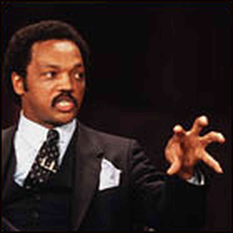 Jesse Jackson speaks a 1984 presidential debate Jesse Jackson speaks a 1984 presidential debate