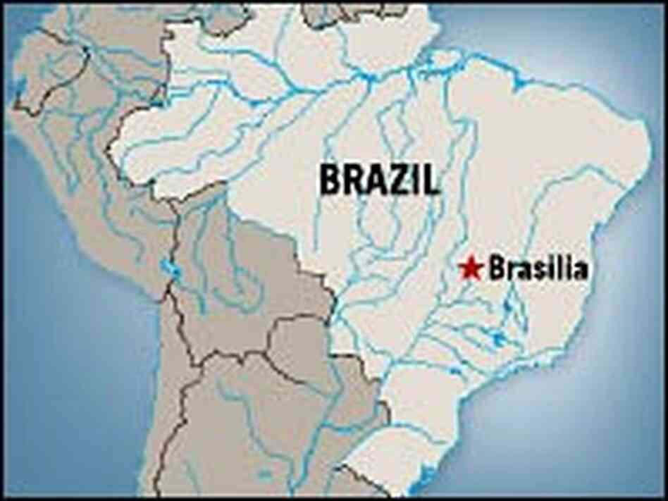 Map of Brazil