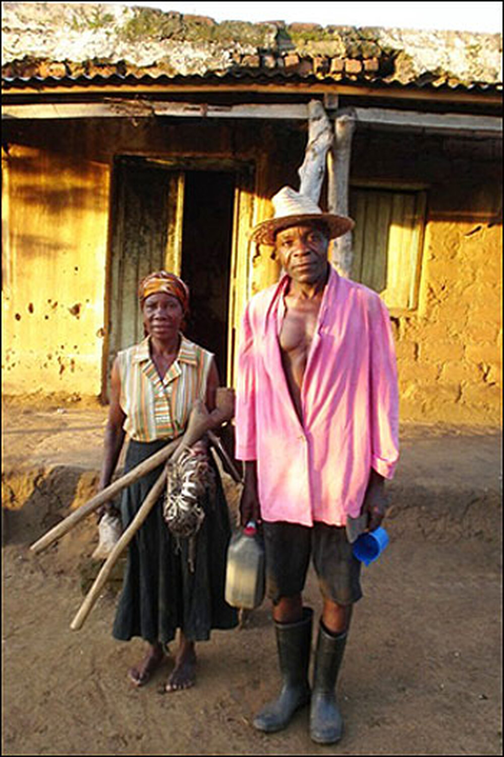 Faison and Betty Phiri