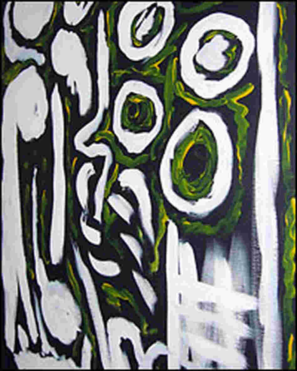 Tom has no memories of painting this picture, which he did in 1965.