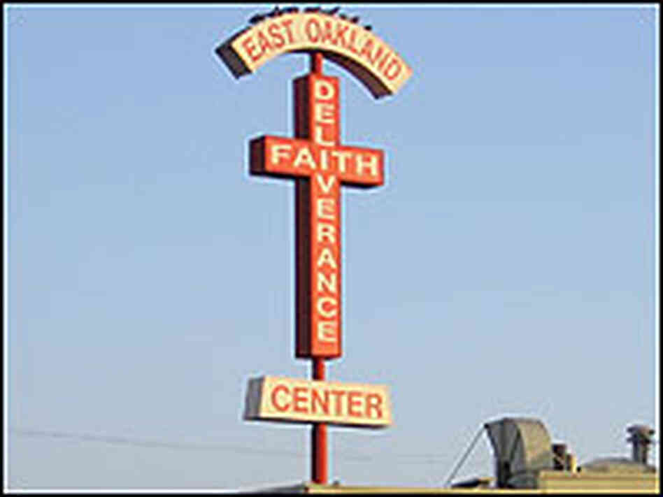 A church in Oakland, California. A church in Oakland, California.