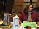 Isabelle Guillaume, an anti-nuclear activist. Isabelle Guillaume, an anti-nuclear activist.