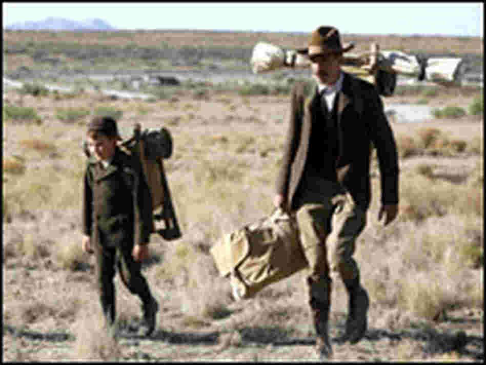 Plainview travels with his son.