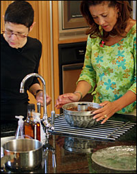 Dorie Greenspan and Michele Norris