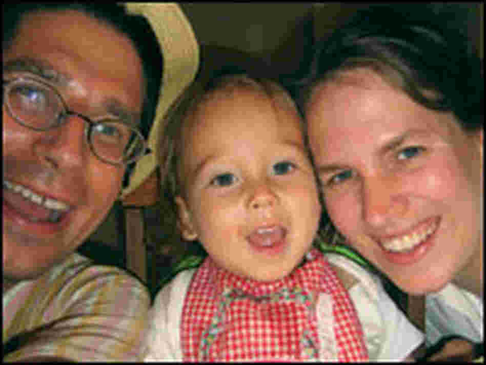 Helen Hill with her family.