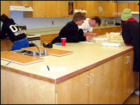 Ski academy classroom