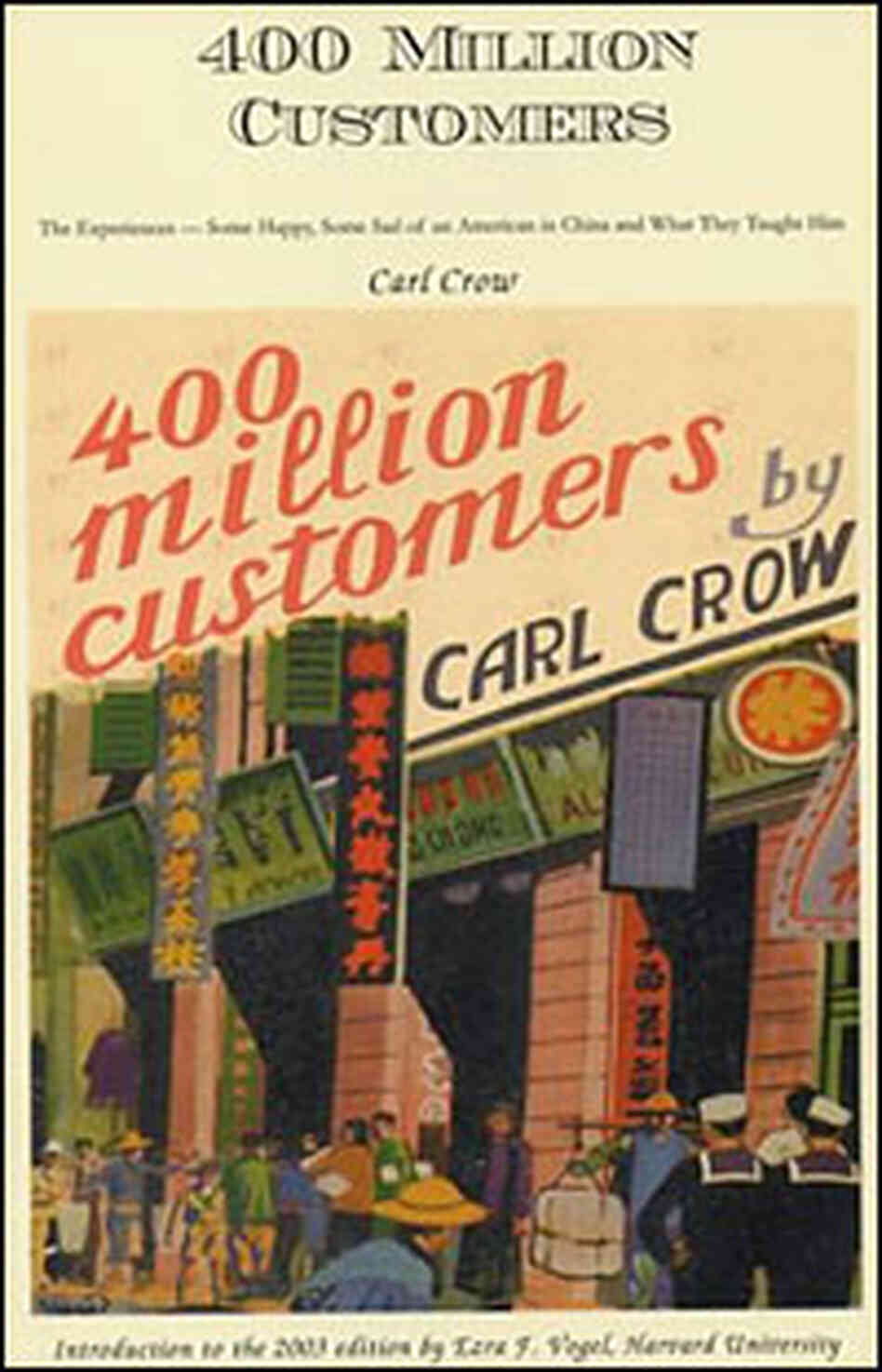 Cover of Carl Crow's book '400 Million Customers' Cover of Carl Crow's book '400 Million Customers'