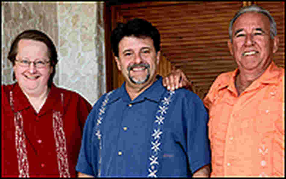 Brothers-in-law Glenn Lindgren, Jorge Castillo and Raul Morisay are the "Three Guys from Miami."