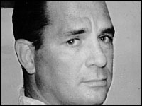 Beat writer Jack Kerouac, pictured in 1965, cultivated the myth that <em>On the Road</em> came to him in a three-week rush, but the truth is he wrote, rewrote and revised again.