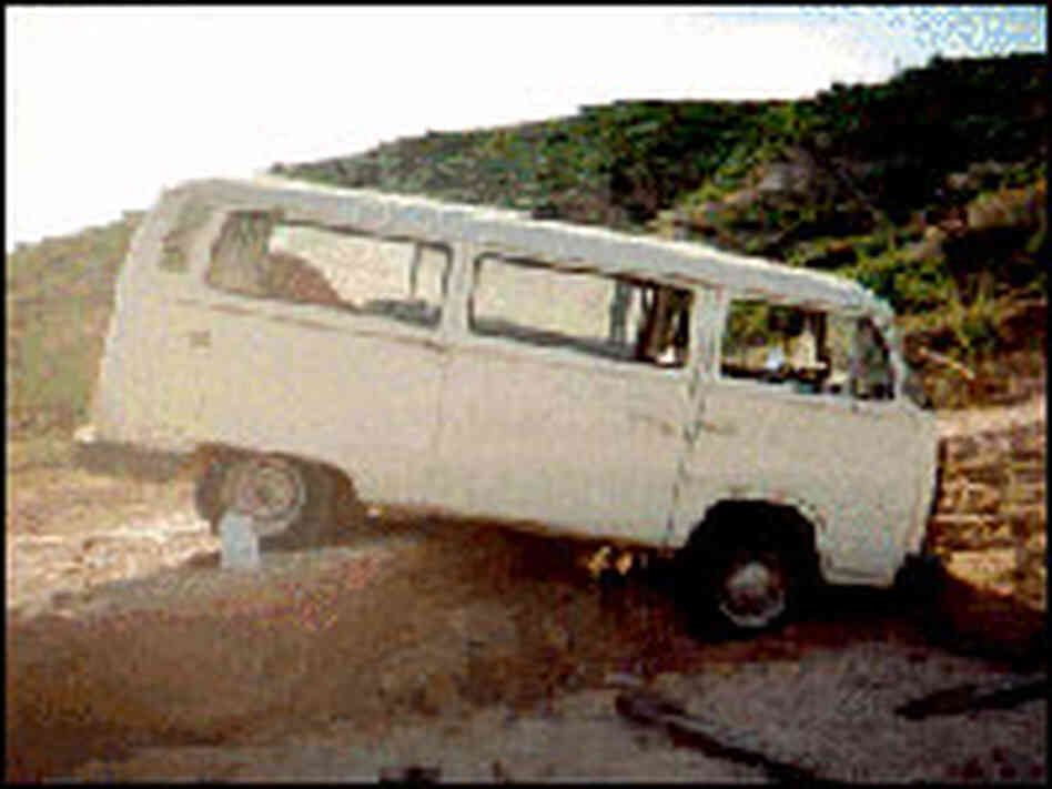 Stuck bus in Baja Stuck bus in Baja