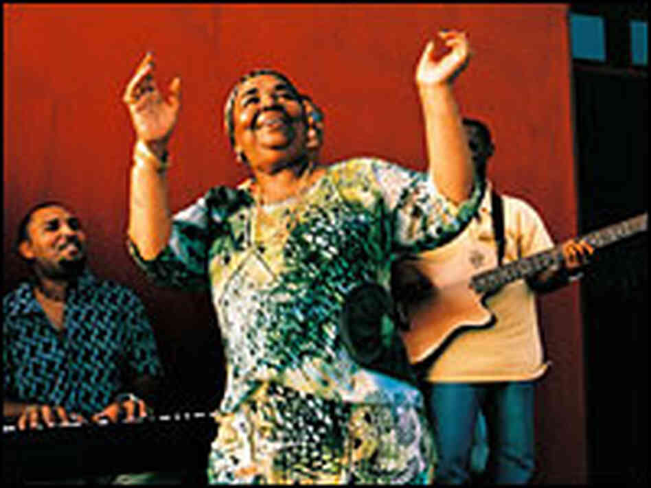 Cesaria Evora and her band Cesaria Evora and her band