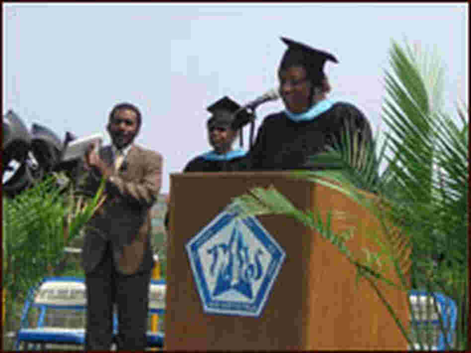Northwestern High School Principal Tajah Gross Addresses Graduates