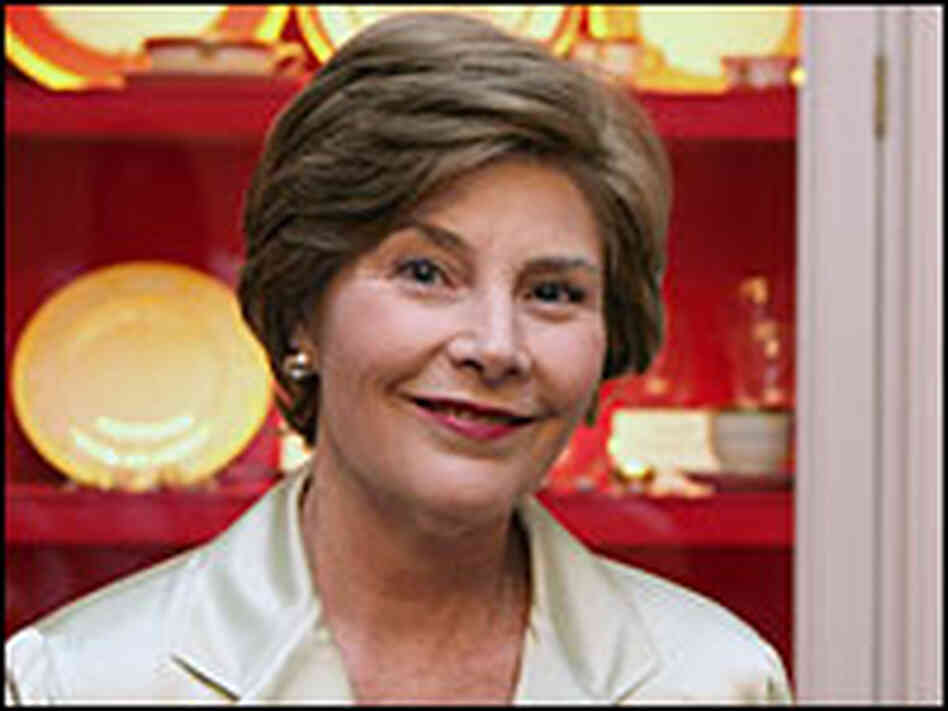 First lady Laura Bush First lady Laura Bush