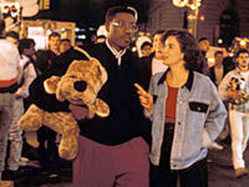 Wesley Snipes and Annabella Sciorra in 'Jungle Fever'