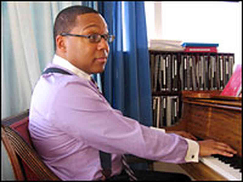 Wynton Marsalis at home