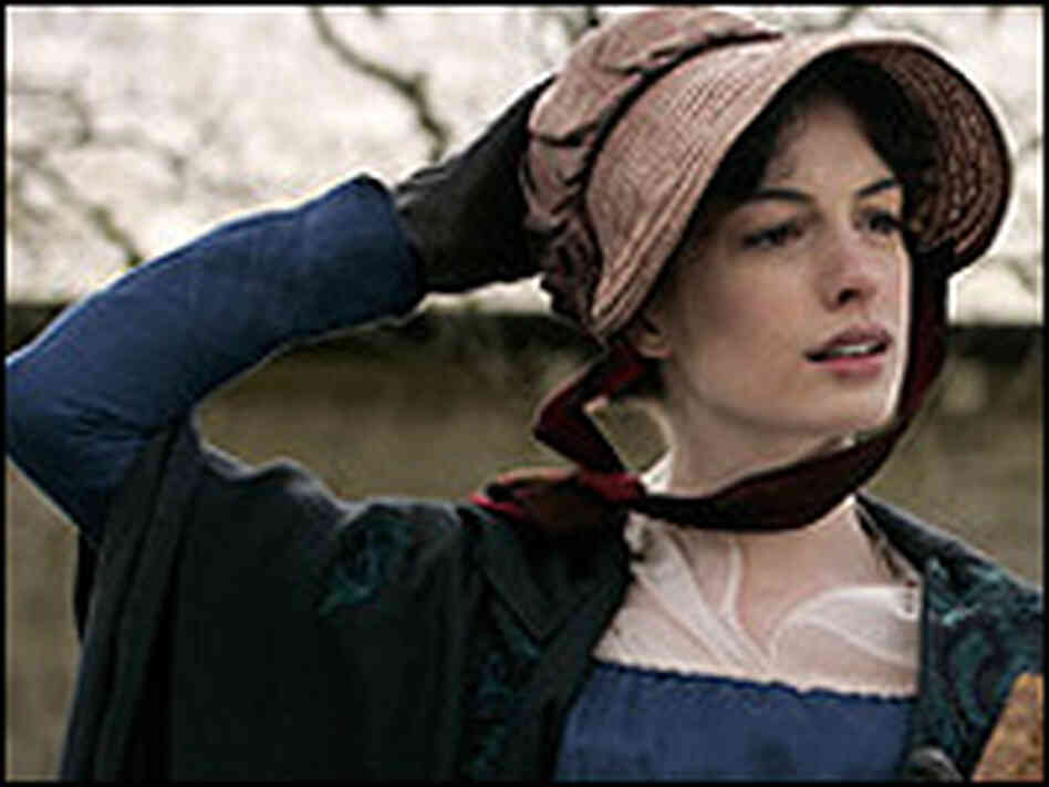 Anne Hathaway as Jane Austen in 'Becoming Jane' Anne Hathaway as Jane Austen in 'Becoming Jane'