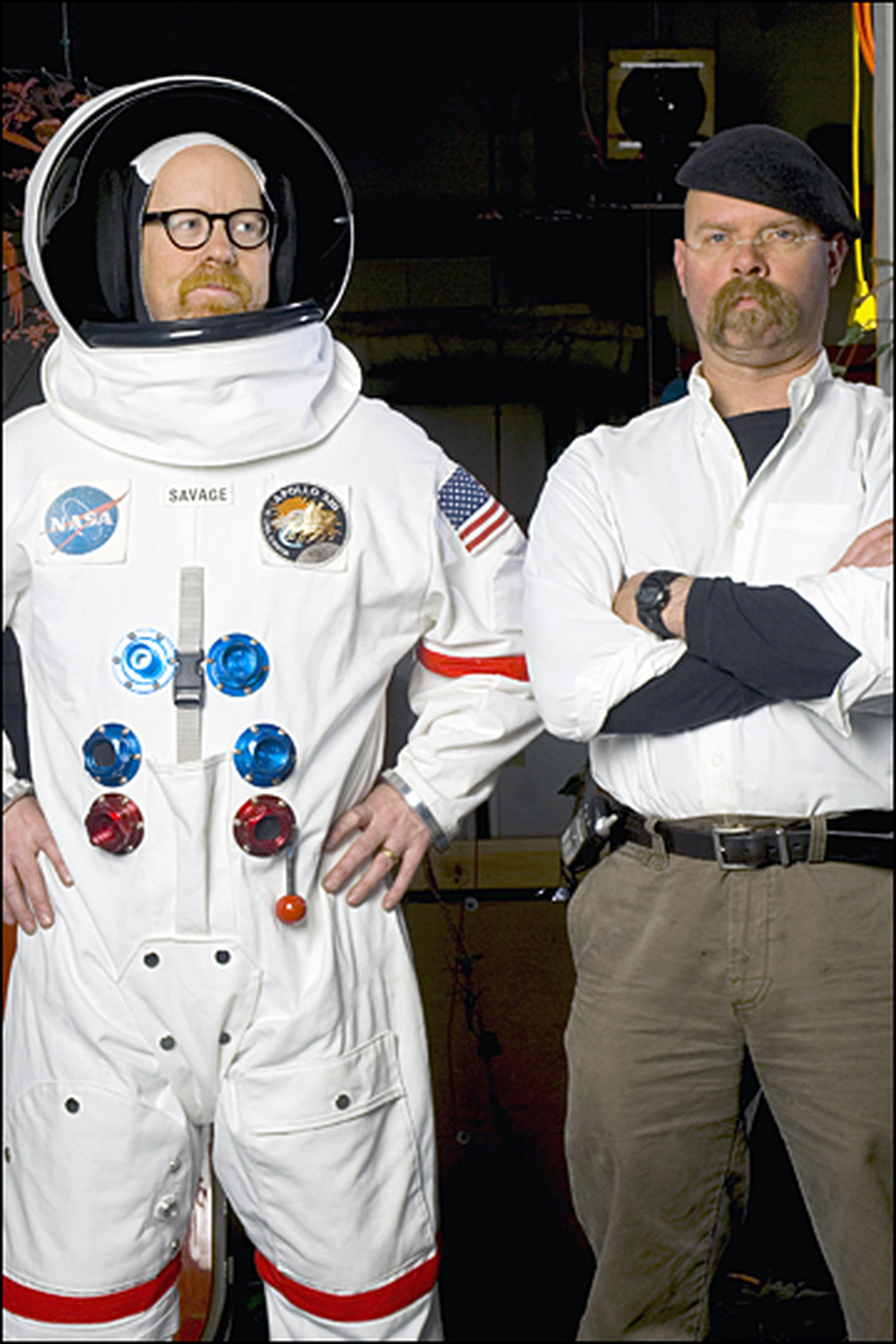 'Mythbusters' hosts Adam Savage (left) and Jamie Hyneman