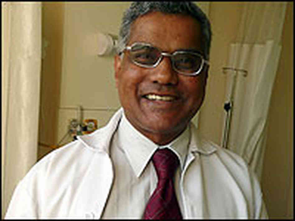Dr. Lloyd Nazareth, head of Wockhardt Hospitals' quality-assurance programs. Dr. Lloyd Nazareth, head of Wockhardt Hospitals' quality-assurance programs.