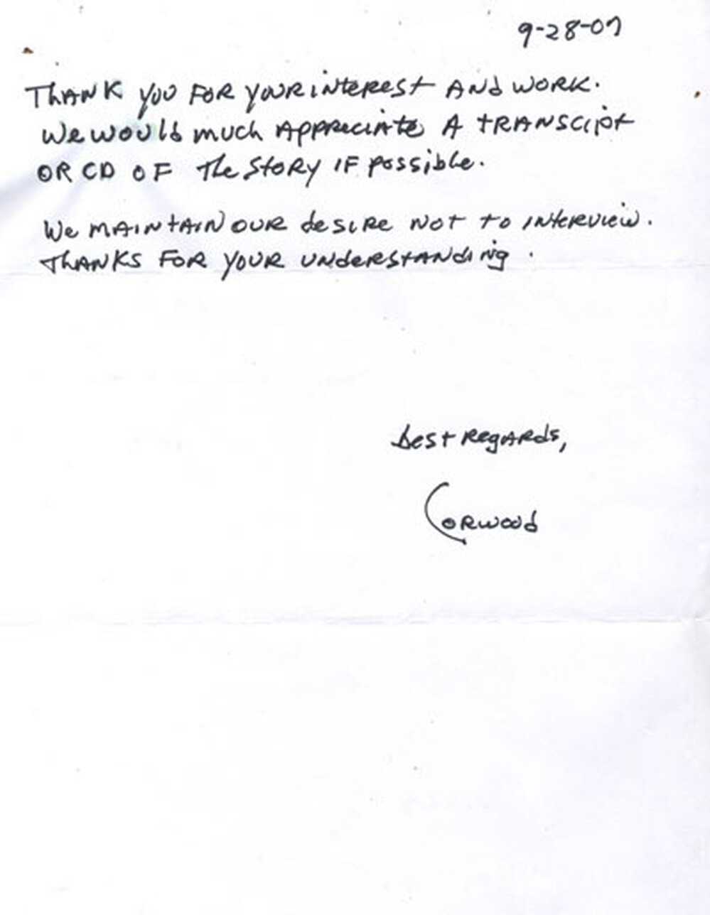 Letter